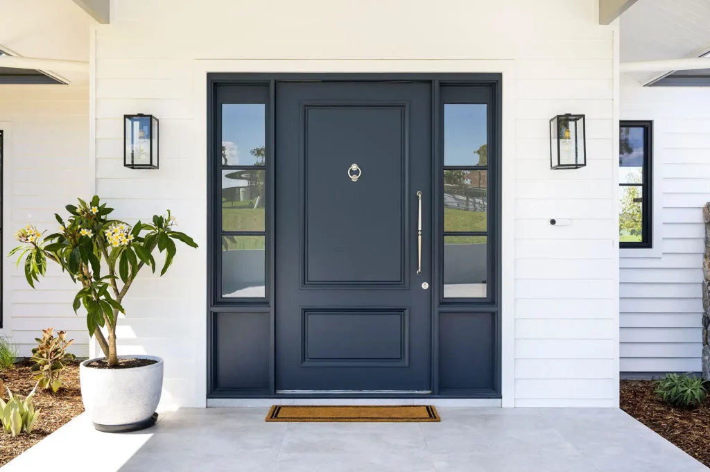 Custom Home Louth Park Front Entrance