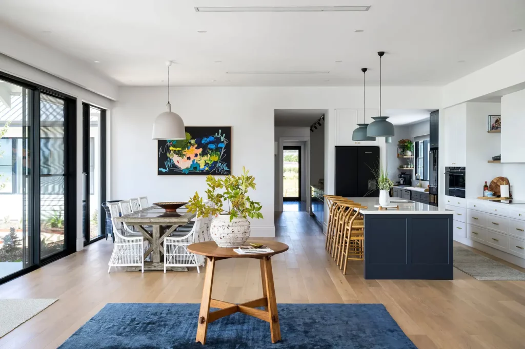 Custom Home Louth Park Kitchen and Dining Area